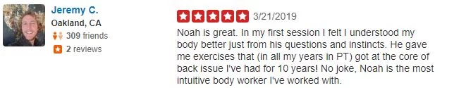 Benjamin Chiropractic Patient Testimonial 04